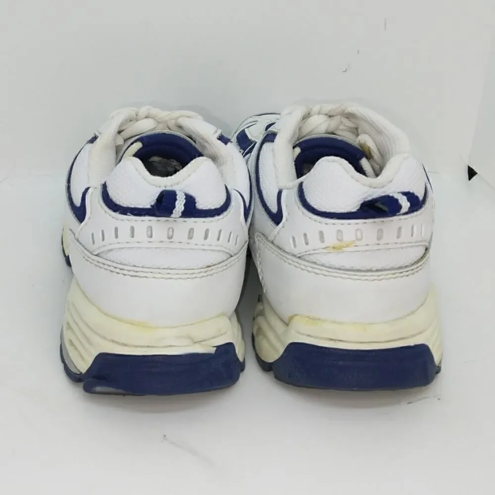 Crosstrekkers Womens Pre-owned White w/Blue Accents Running Sneakers - sz. 7 1/2